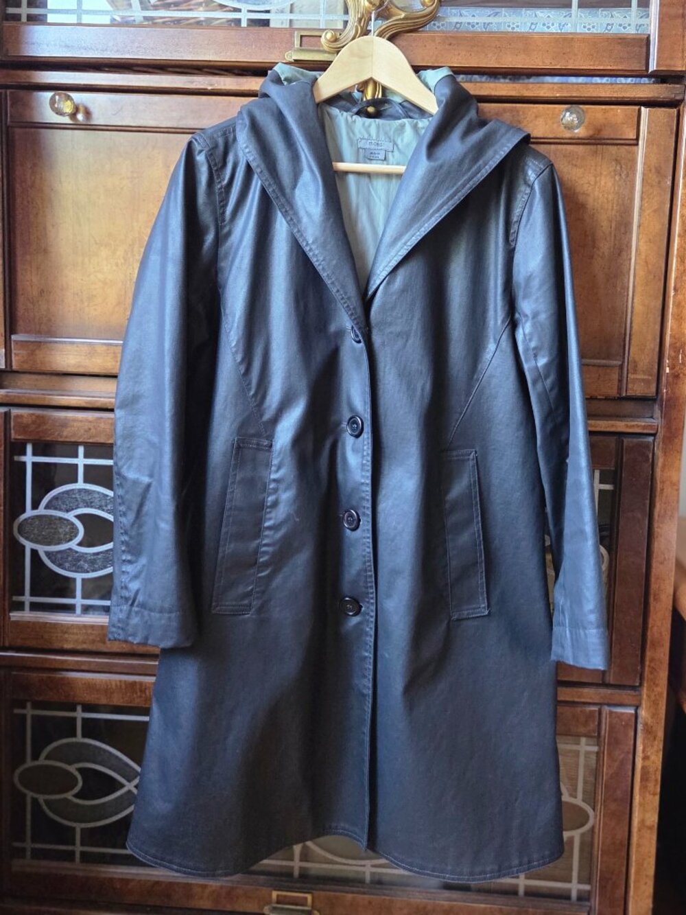 Gorgeous Dark Grey Trench Coat MO851